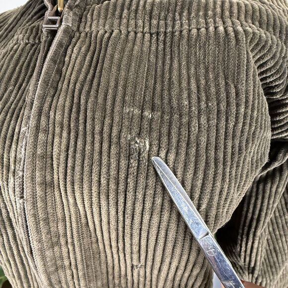 GAP Kids Vintage Wide-Wale Corduroy Bomber Jacket with Leather Collar - Picture 8 of 14